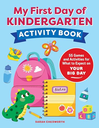 My First Day of Kindergarten Activity Book 
